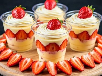 Dessert en verre savoureux : Recettes faciles et gourmandes