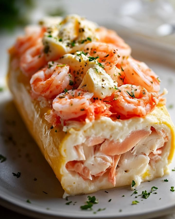 Bûche Marine Gourmande : Recette Facile et Savoureuse 2 Bûche Marine Gourmande