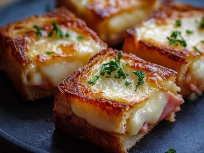Mini Croque-Monsieur Apéritif : Recette Facile et Savoureuse