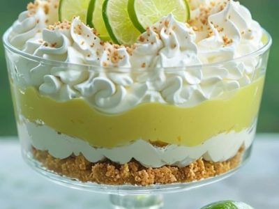 Trifle Citron Crémeux Facile : Recette Savoureuse et Légère