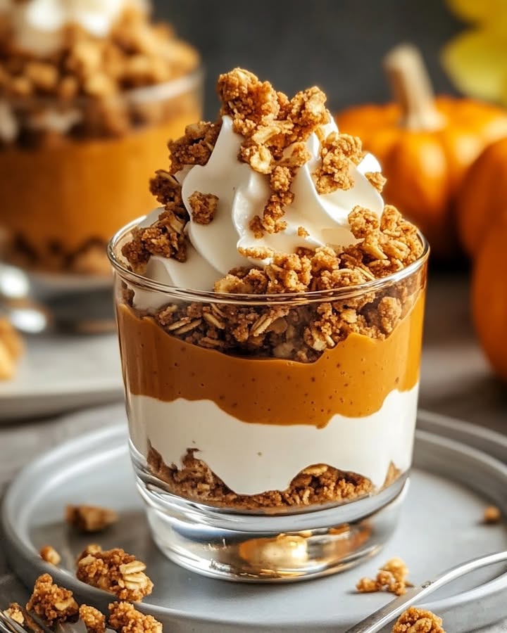 Parfait Crumble Citrouille : Recette Facile et Savoureuse 2 Parfait Crumble Citrouille