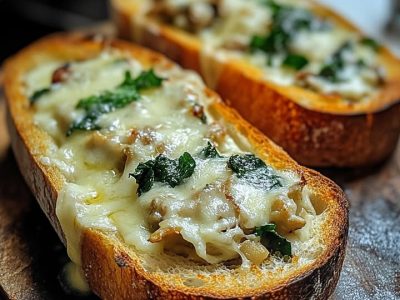 Baguette Épinards Ricotta : Recette Facile et Savoureuse