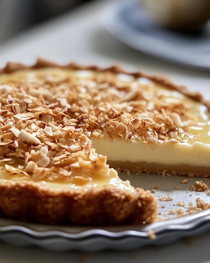Tarte Coco Crémeuse : Recette Facile et Savoureuse 2 Tarte Coco Crémeuse