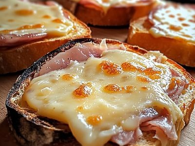 Tartines Jambon Fromage Faciles : Recette Rapide et Savoureuse