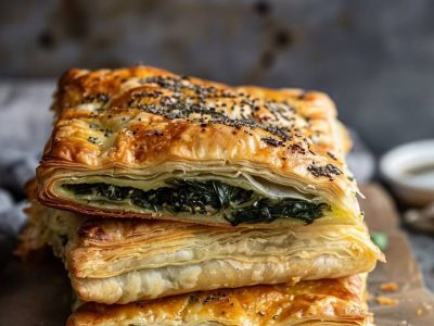Pâtisseries Épinards Ricotta Faciles et Savoureuses