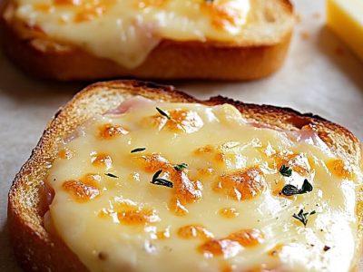 Tartines Jambon Fromage Faciles : Recette Rapide et Savoureuse