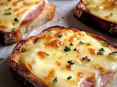 Tartines Jambon Fromage Faciles : Recettes Rapides et Savoureuses