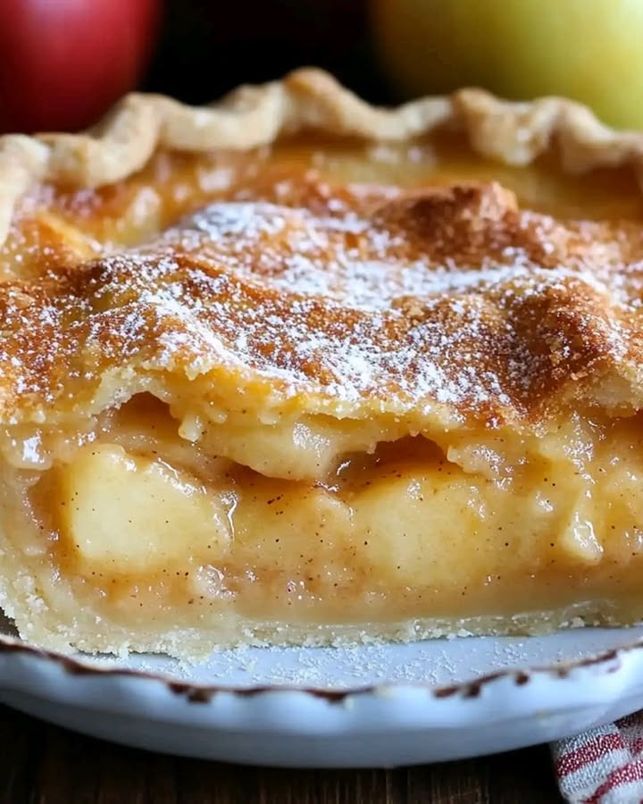 Tarte Aux Pommes Crémeuse : Recette Facile et Savoureuse 2 Tarte Aux Pommes Crémeuse