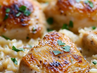 Poulet Crème Parmesan : Recette Facile et Savoureuse