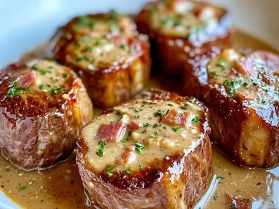 Médaillons Mignon Crémeux : Recette Facile et Savoureuse