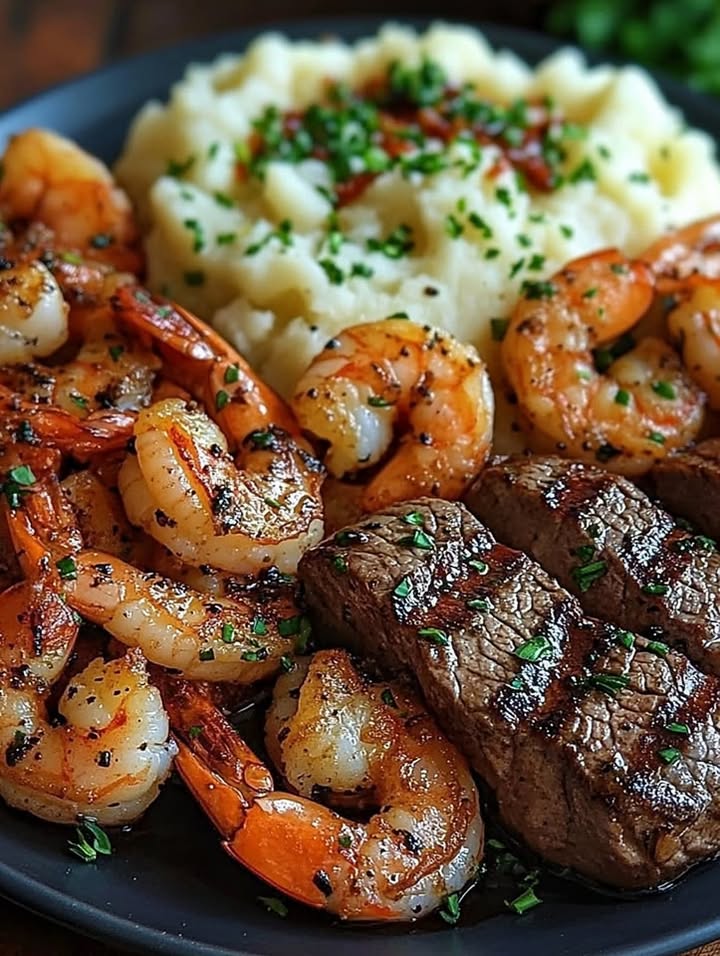 Crevettes Cajun Rôti