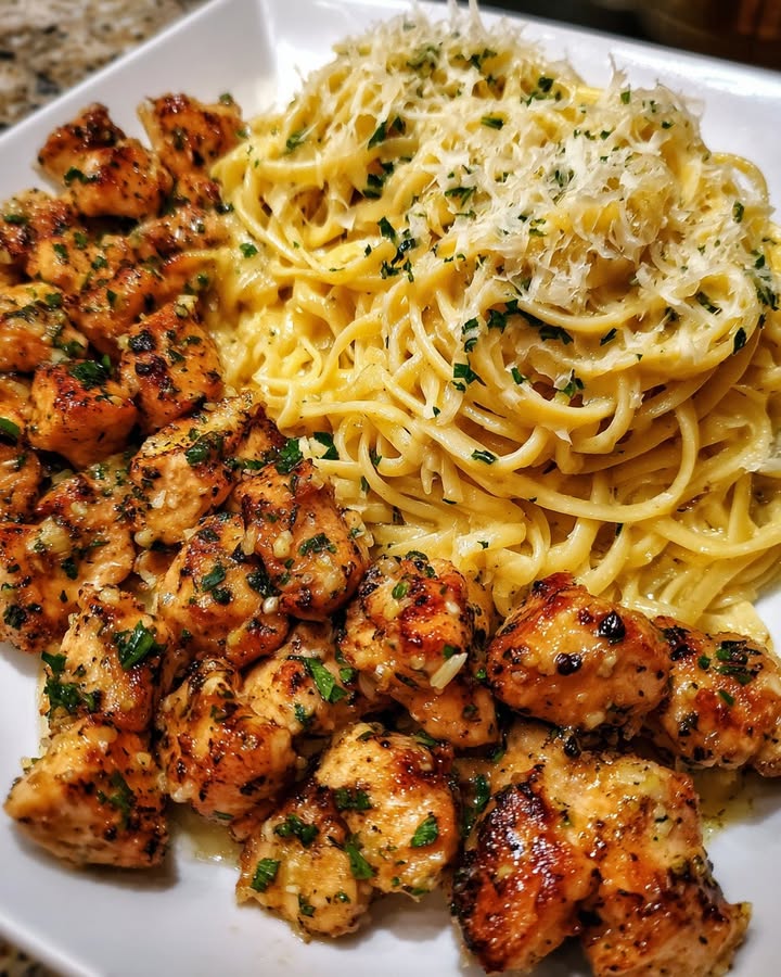 Poulet Citron Ail Crémeux