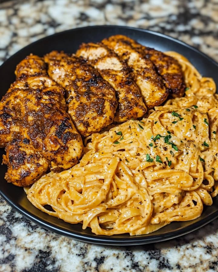 Poulet Cajun Crémeux