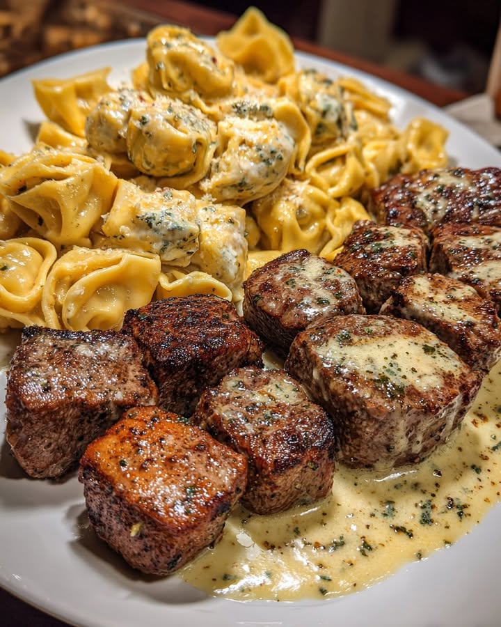 Bouchées Steak Ail Parmesan