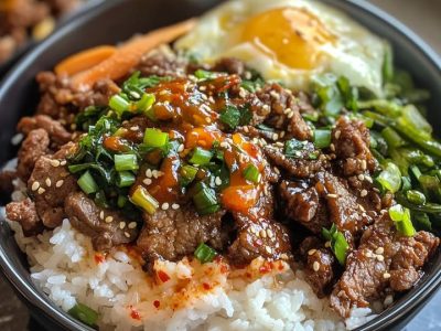 Bols de Bulgogi Bœuf Authentiques : Découvrez l&rsquo;Asie chez vous !