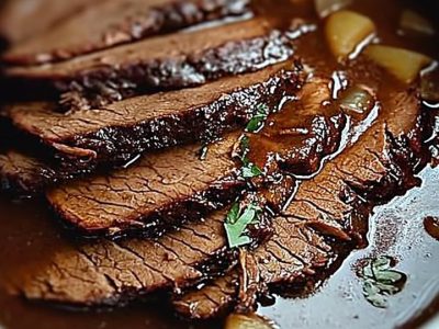 Brisket Fondant Magique : Recette Facile et Savoureuse