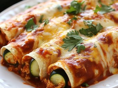 Enchiladas Courgette Keto : Recette Facile et Savoureuse