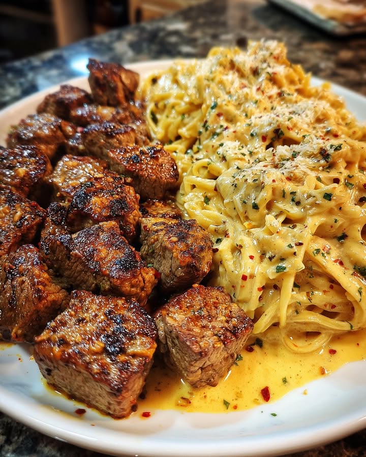 Boeuf à lAil Cheesy