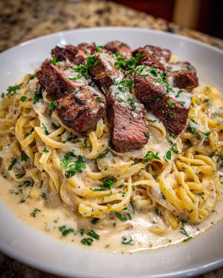 Steak Ail Beurre Parmesan