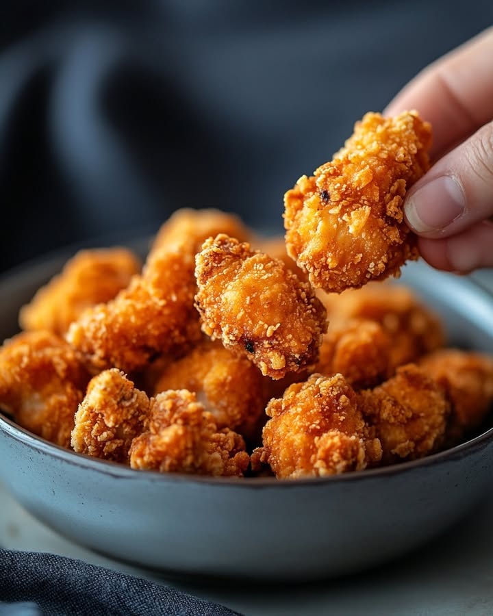 Poulet Popcorn Maison