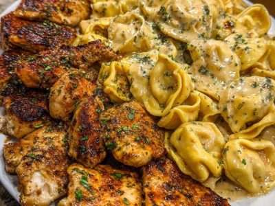 Poulet Tortellini Crémeux : Recette Facile et Savoureuse