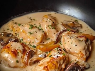 Poulet Crémeux Savoureux : Recette Facile et Délicieuse
