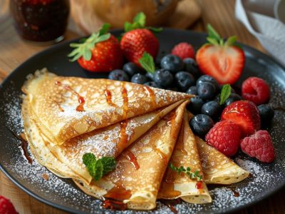 Recette de Crêpes Faciles Sans Repos : Un Délice Rapide et Simple