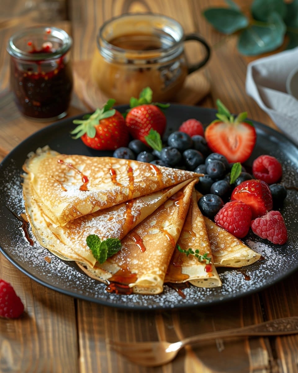 Recette de Crêpes Faciles Sans Repos : Un Délice Rapide et Simple 1 Crêpes faciles sans repos