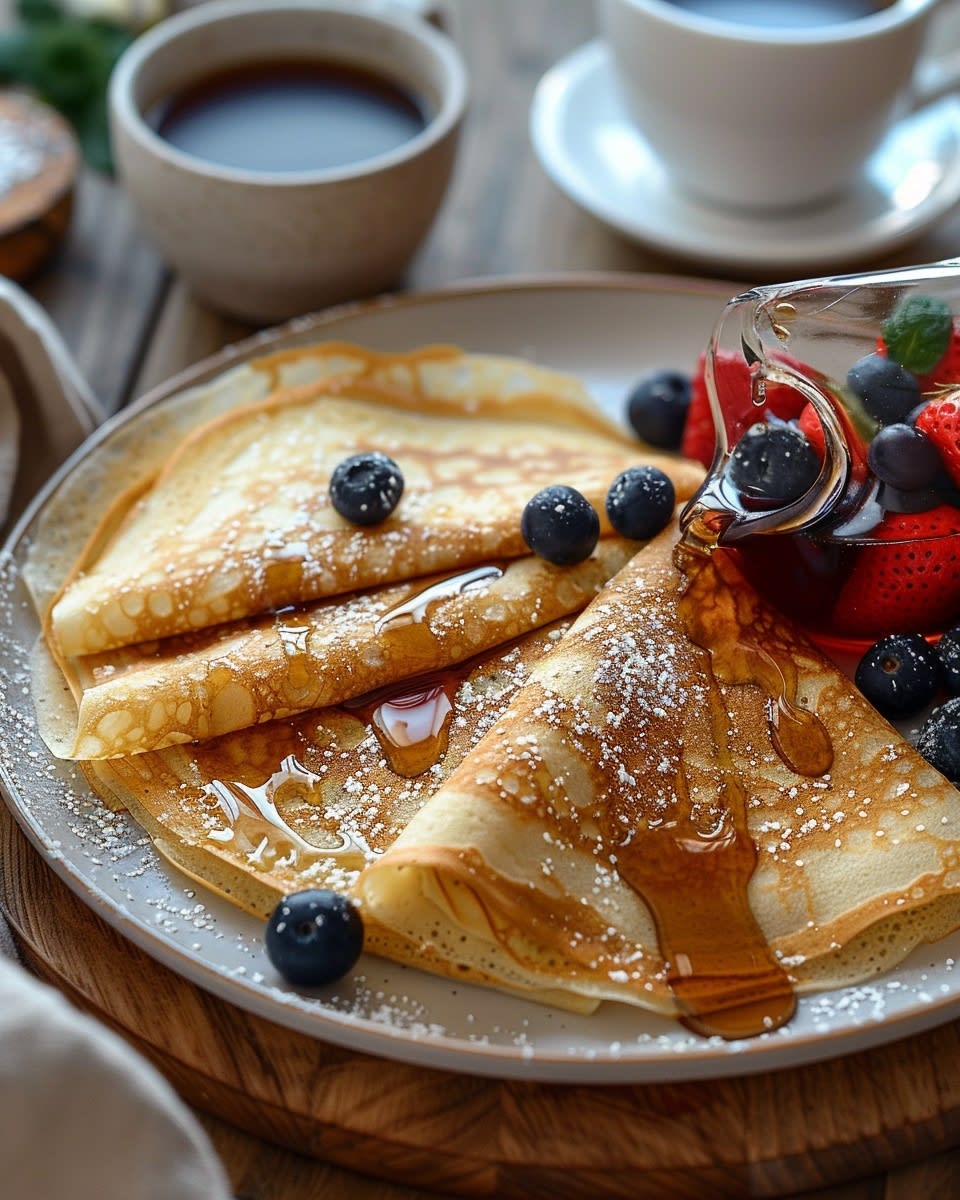 Recette de crêpes moelleuses maison : Astuces et conseils pour réussir 1 Crêpes moelleuses maison
