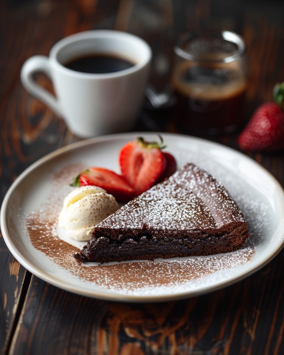Recette Facile du Gâteau au Chocolat Fondant: Un Délice à la Portée de Tous 1 Gâteau au chocolat fondant facile