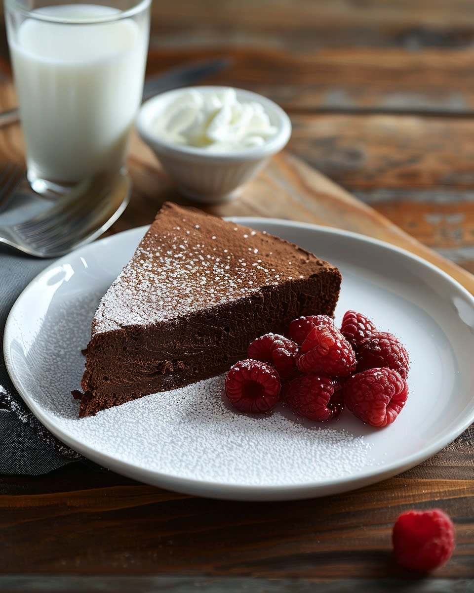 Recette de Gâteau au Chocolat Sans Beurre : Délicieux et Sain 1 Gâteau au chocolat sans beurre
