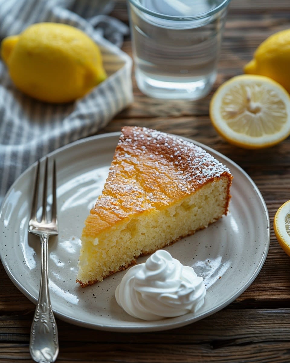 Recette de Gâteau au Citron Moelleux Rapide pour les Débutants 1 Gâteau au citron moelleux rapide