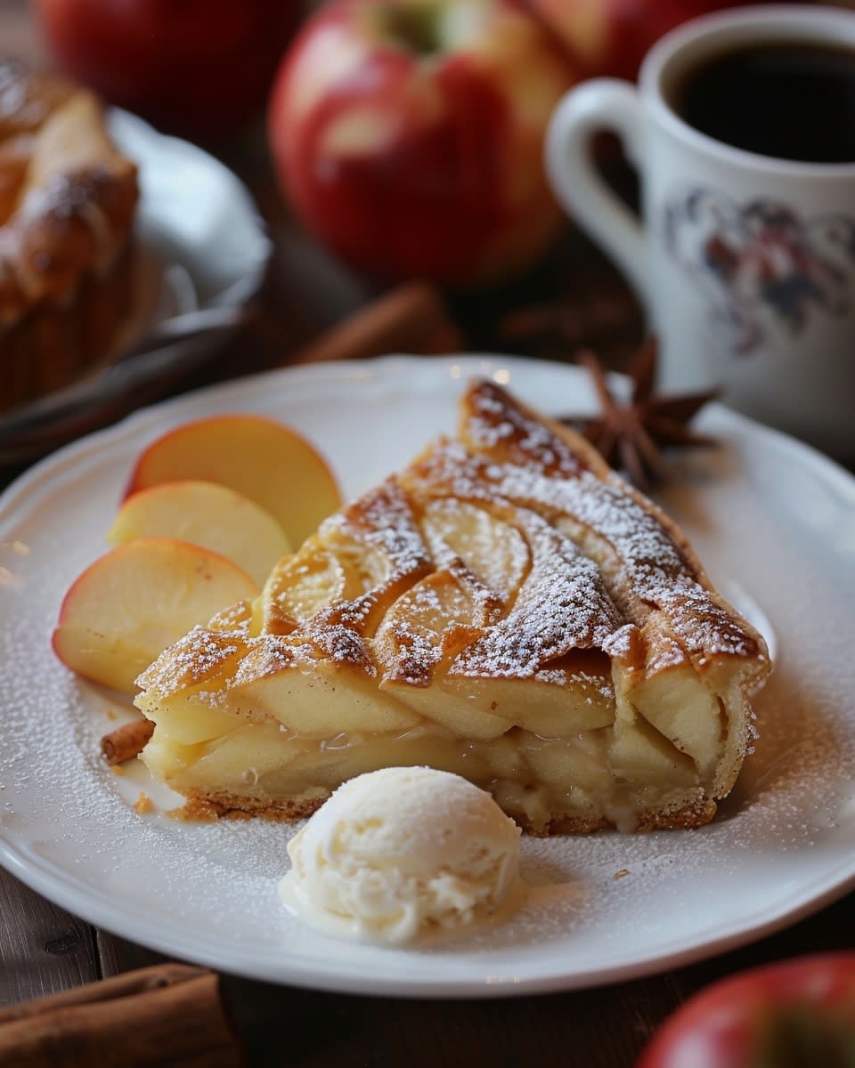 Gâteau aux pommes moelleux