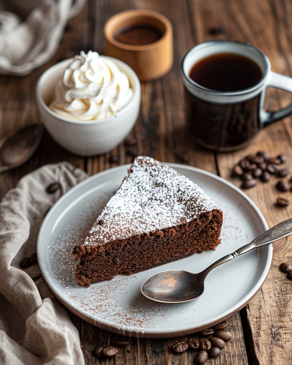 Gâteau chocolat café facile