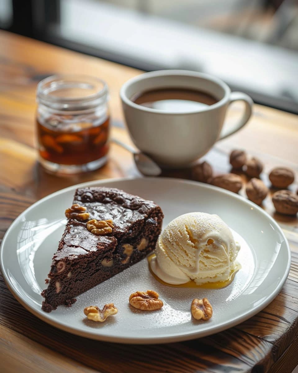 Recette Facile de Gâteau Chocolat Noix: Un Dessert Délicieux 1 Gâteau chocolat noix facile