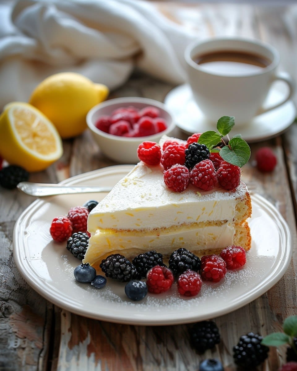Recette de Gâteau Citron Mascarpone : Une Délicieuse Tartelette à la Française 1 Gâteau citron mascarpone
