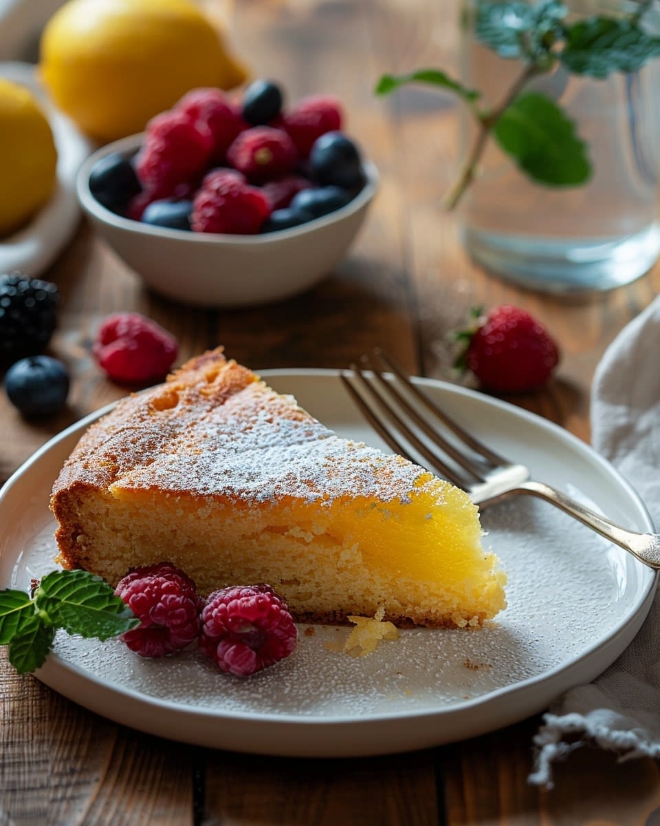 Recette de Gâteau Citron Rapide et Facile : Un Délice en Quelques Minutes 1 Gâteau citron rapide facile