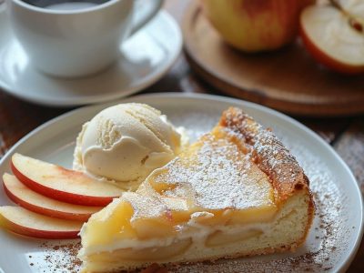 Recette Facile du Gâteau Pomme Yaourt Moelleux