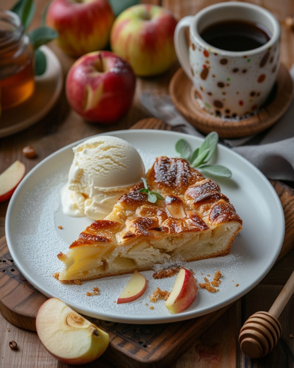 Gâteau yaourt pommes moelleux