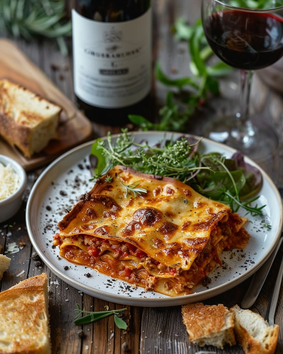 Recette Facile de Lasagnes Bolognaises Maison : Conseils et Astuces 1 Lasagnes bolognaises maison