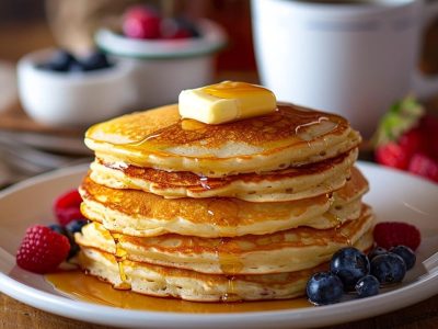 Recette Parfaite des Pancakes Américains Épais