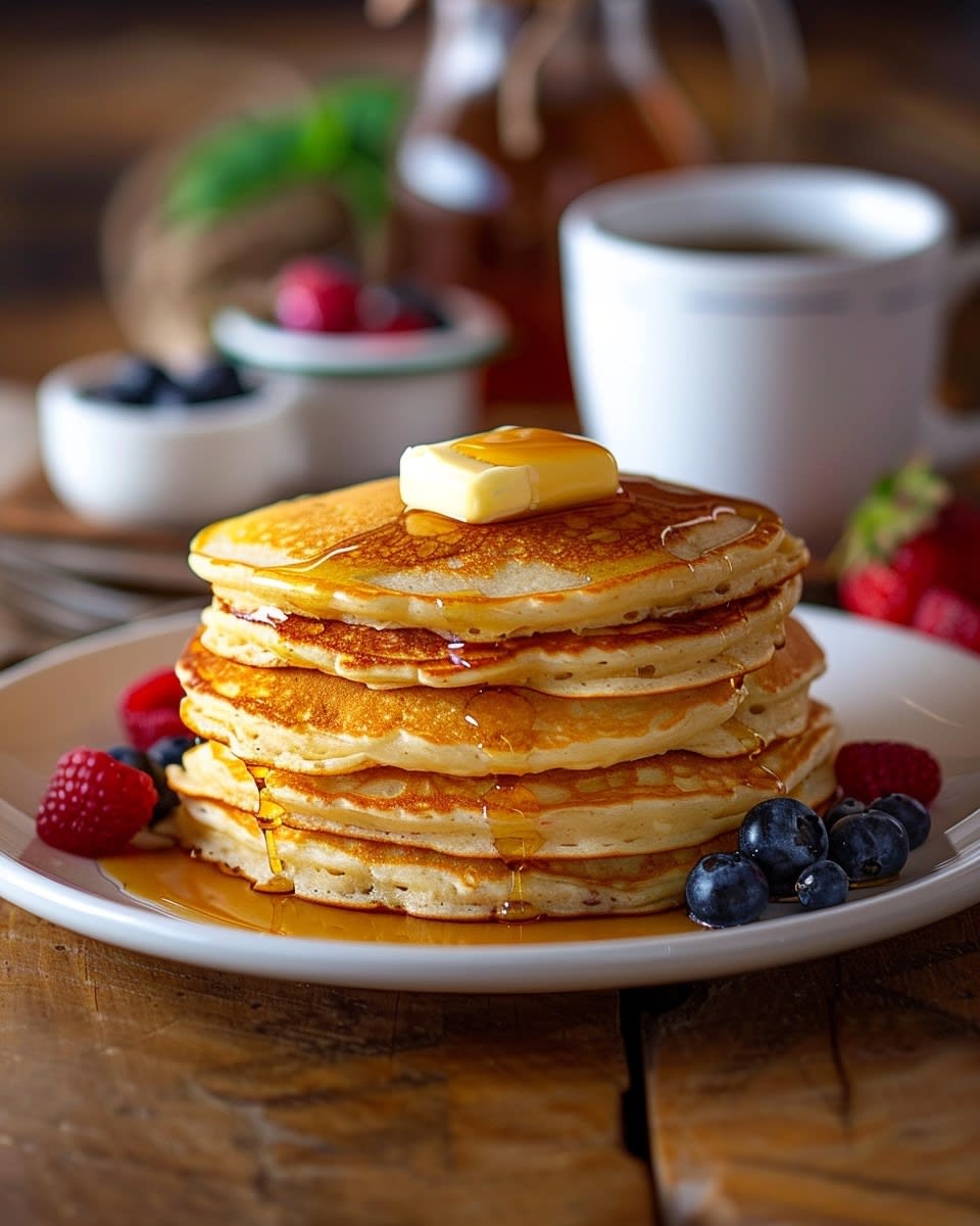 Recette Parfaite des Pancakes Américains Épais 1 Pancakes américains épais