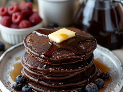 Recette de Pancakes Chocolat Maison : Délicieux et Facile à Faire