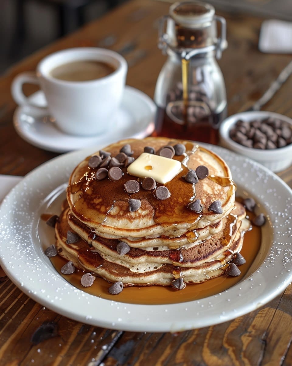 Recette Délicieuse de Pancakes Chocolat Pépites : Tout ce que Vous devez Savoir 1 Pancakes chocolat pépites