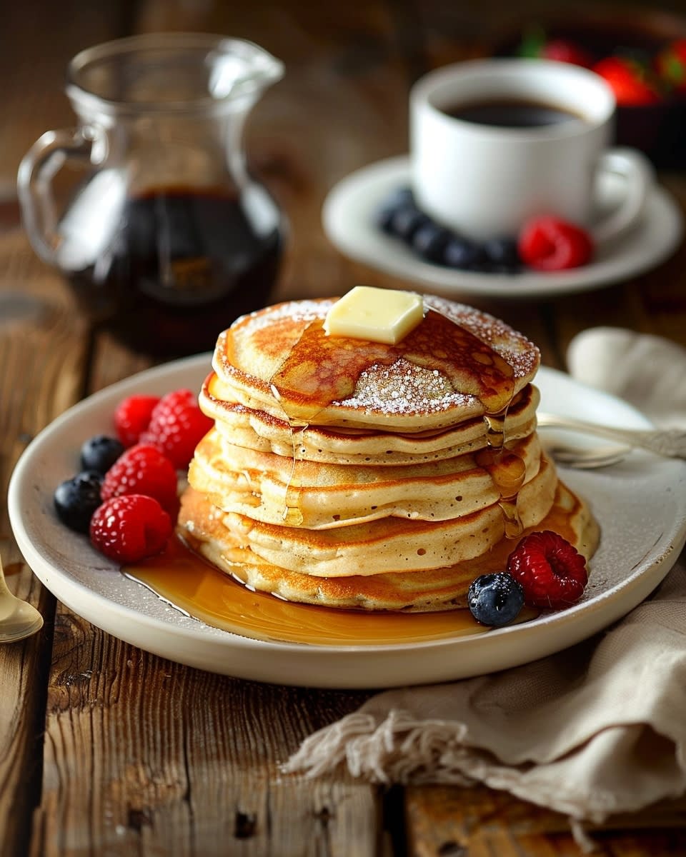 Recette de Pancakes Faciles en 5 Minutes : Un Délice Rapide et Simple 1 Pancakes faciles 5 minutes