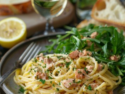 Recette Délicieuse de Pâtes au Thon Citron : Une Fusion Parfaite