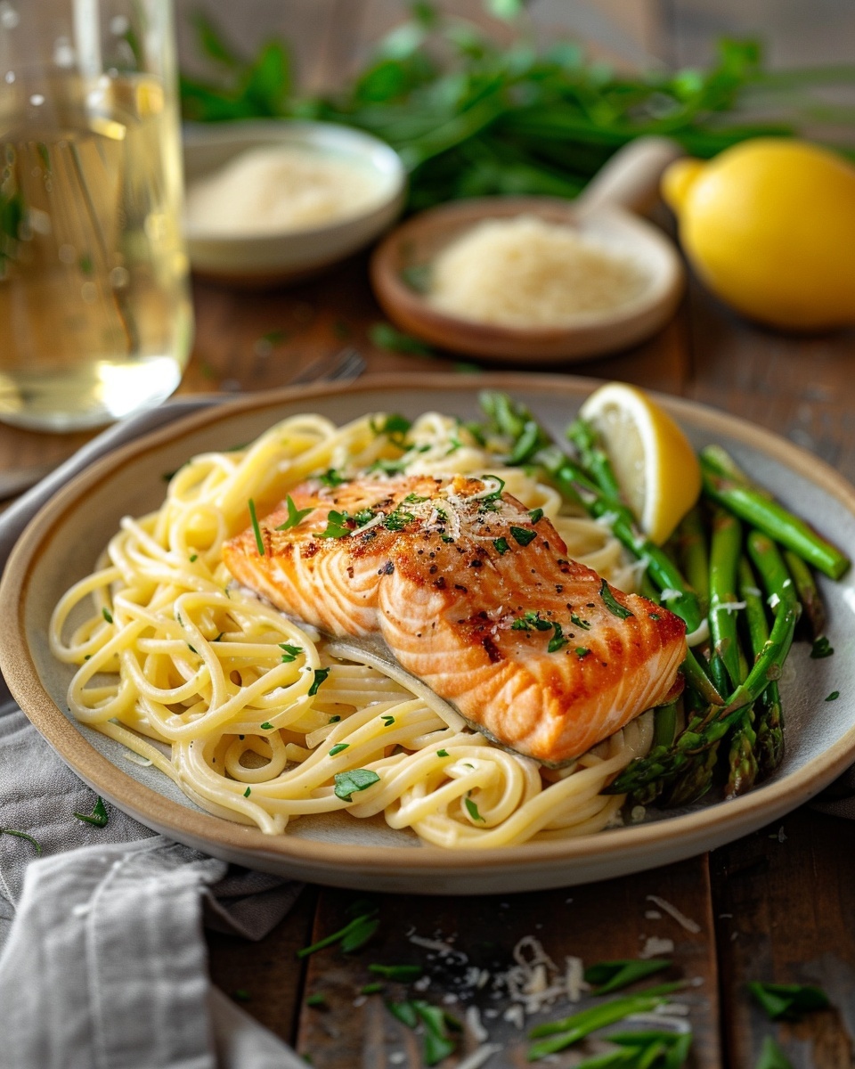 Recette Facile de Pâtes Crémeuses au Saumon Fumé 1 Pâtes crémeuses au saumon fumé