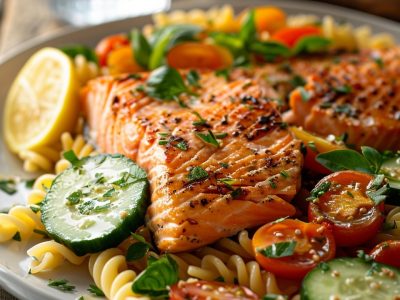 Recette de Salade de Pâtes au Saumon Fumé : Délicieuse et Facile à Préparer