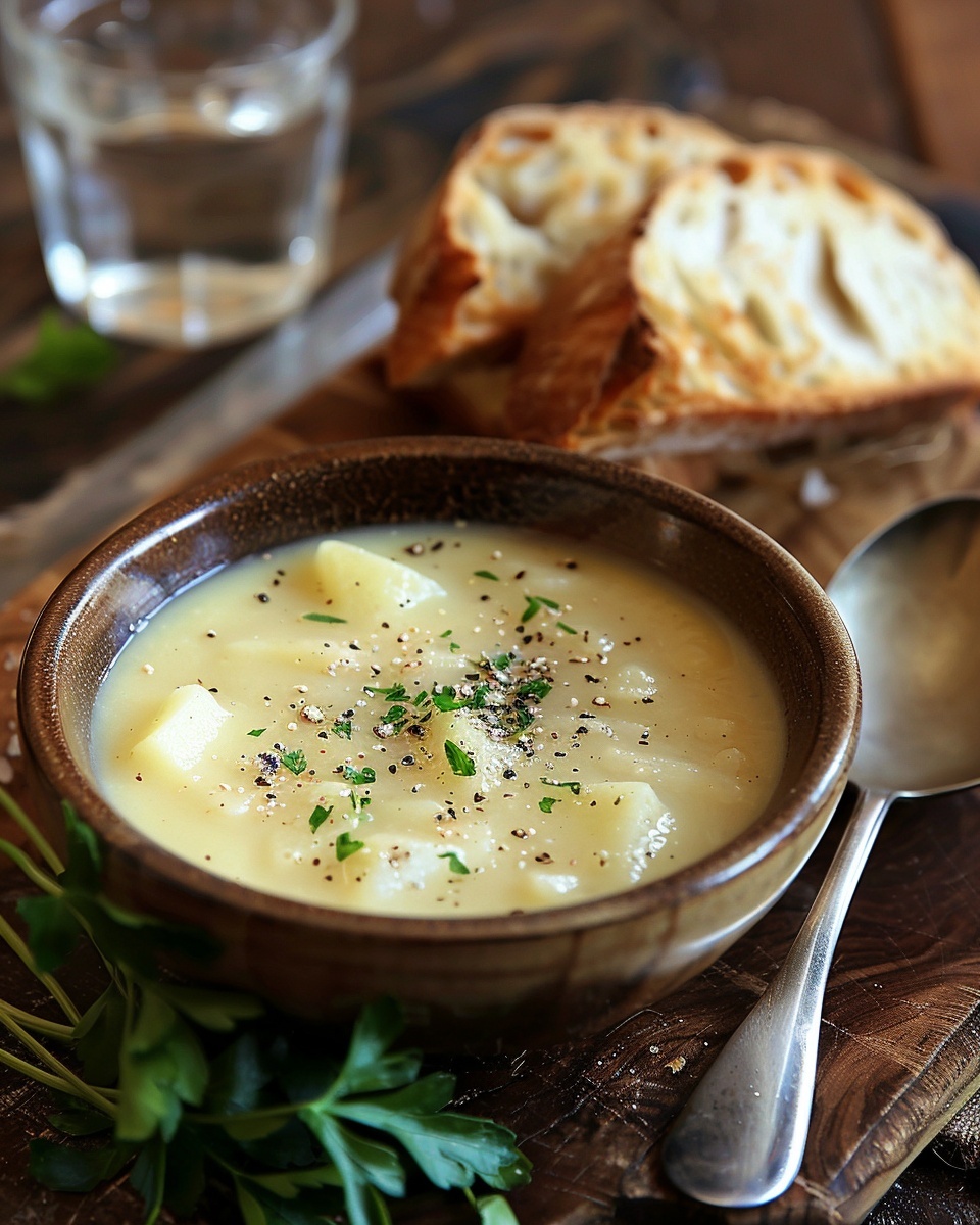 Recette de Soupe Poireaux Pommes de Terre Crémeuse : Un Régal pour les Papilles 1 Soupe poireaux pommes de terre crémeuse