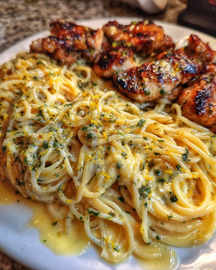 Poulet Crémeux Citronné : Recette Facile et Savoureuse 2 Poulet Crémeux Citronné